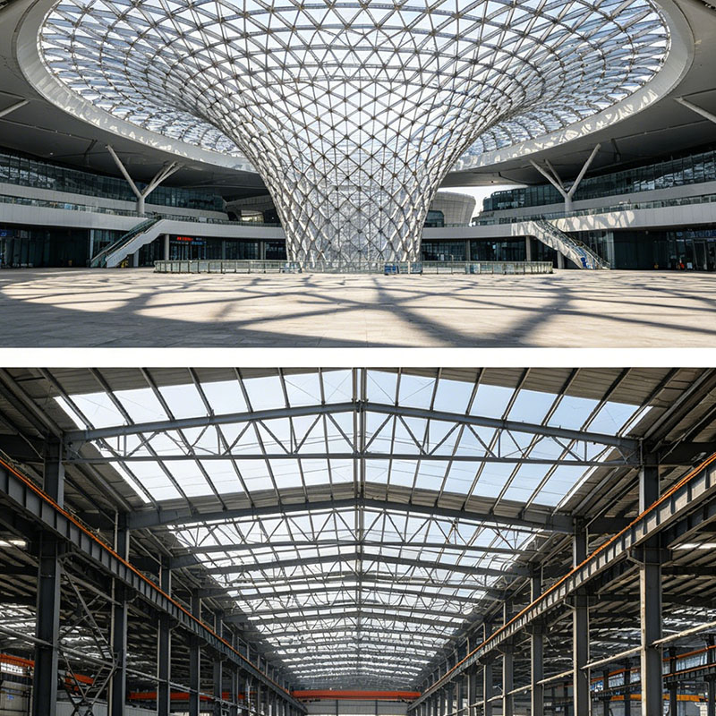 Welded Spherical Node Space Frame