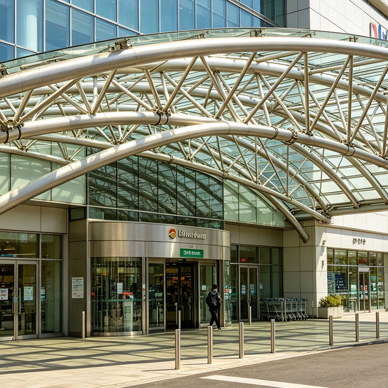 Curved Steel Tube Truss
