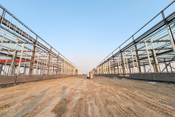 Projekt nowego magazynu materiałów Xinhai Chemical Group